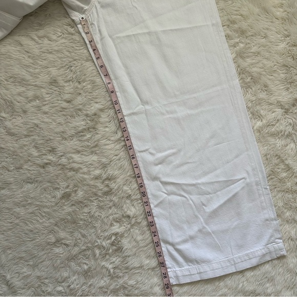 Madewell Jeans The Harlow Wide-Leg: Airy Denim Edition Tile White 31 NWT New - Picture 13 of 13